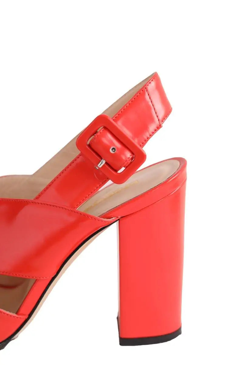Talons Essentiel Antwerp Orange en Cuir
