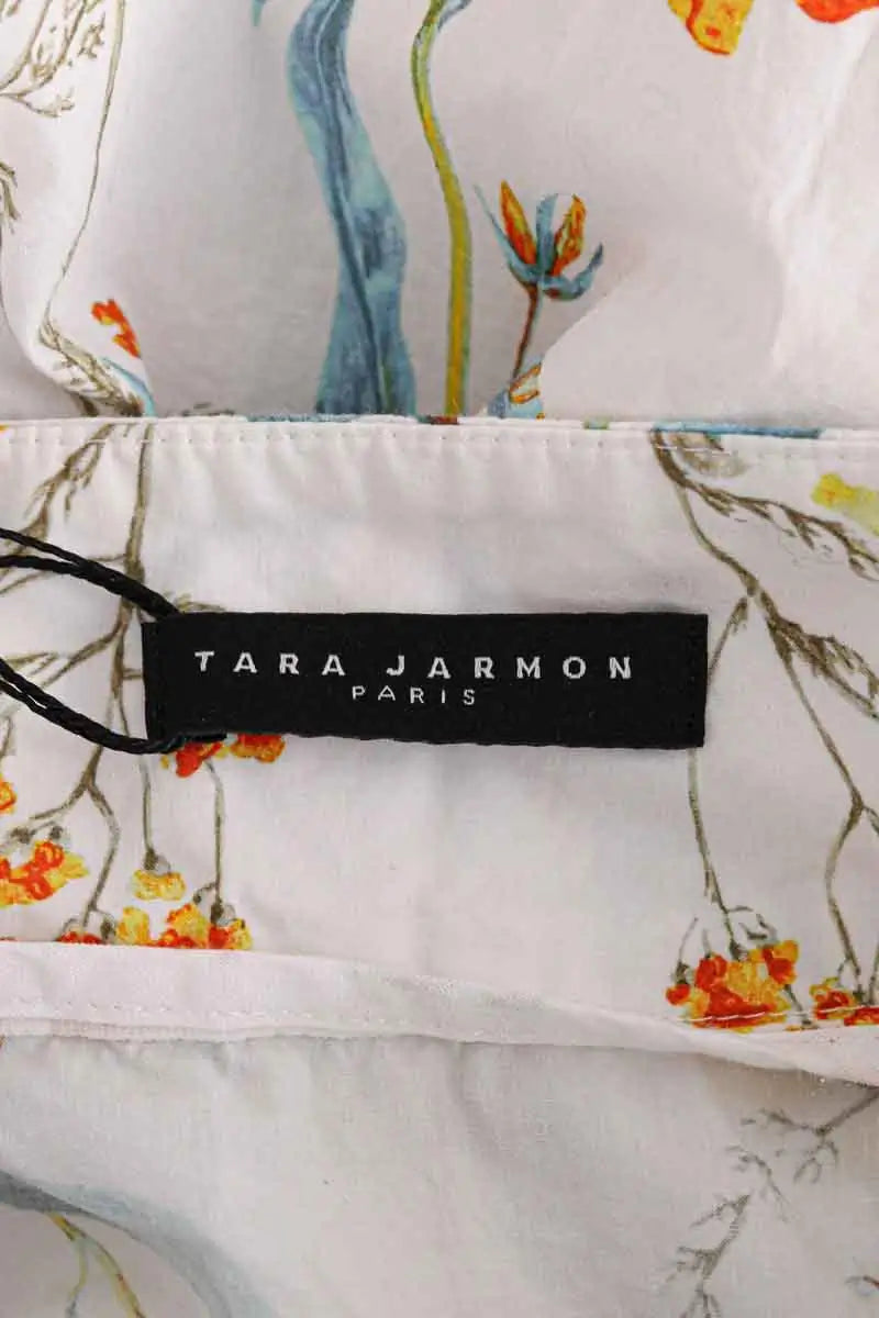 Jupe Tara Jarmon Jeanette Blanc en Coton
