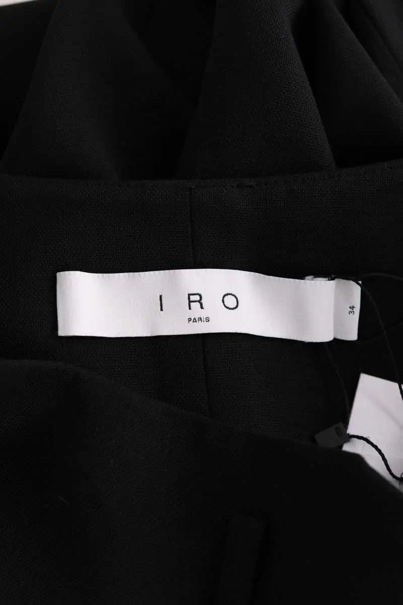 Pantalon Iro Noir en Coton