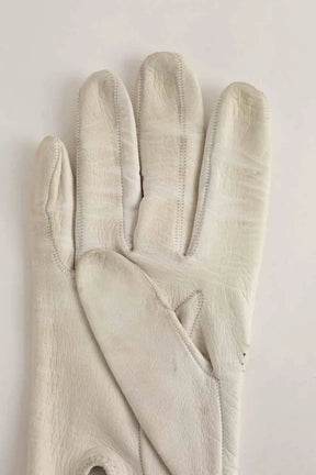 Gants Hermès  Blanc