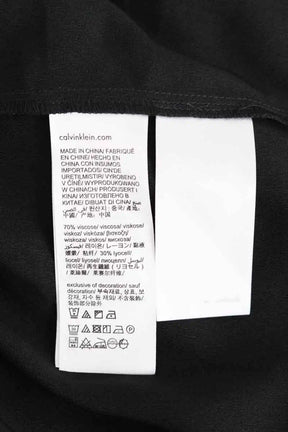 Robe Calvin Klein Noir en Viscose