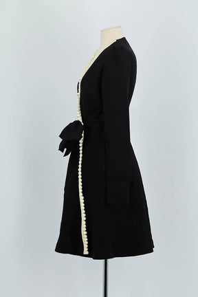 Mi-longueur Giambattista Valli  Noir