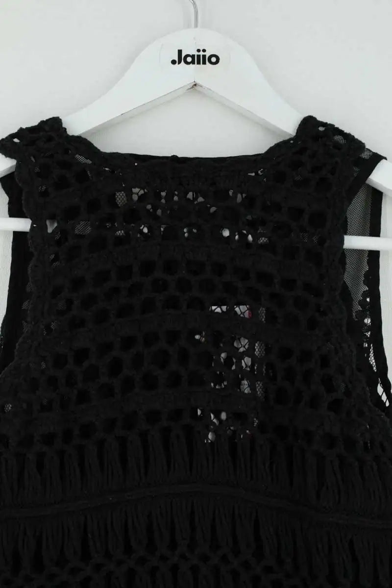 Top sans manche The Kooples Noir en Coton