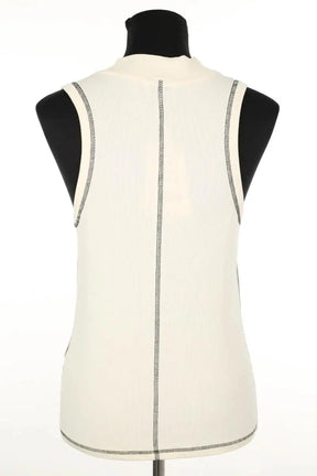 Top sans manche Tommy Hilfiger  Beige