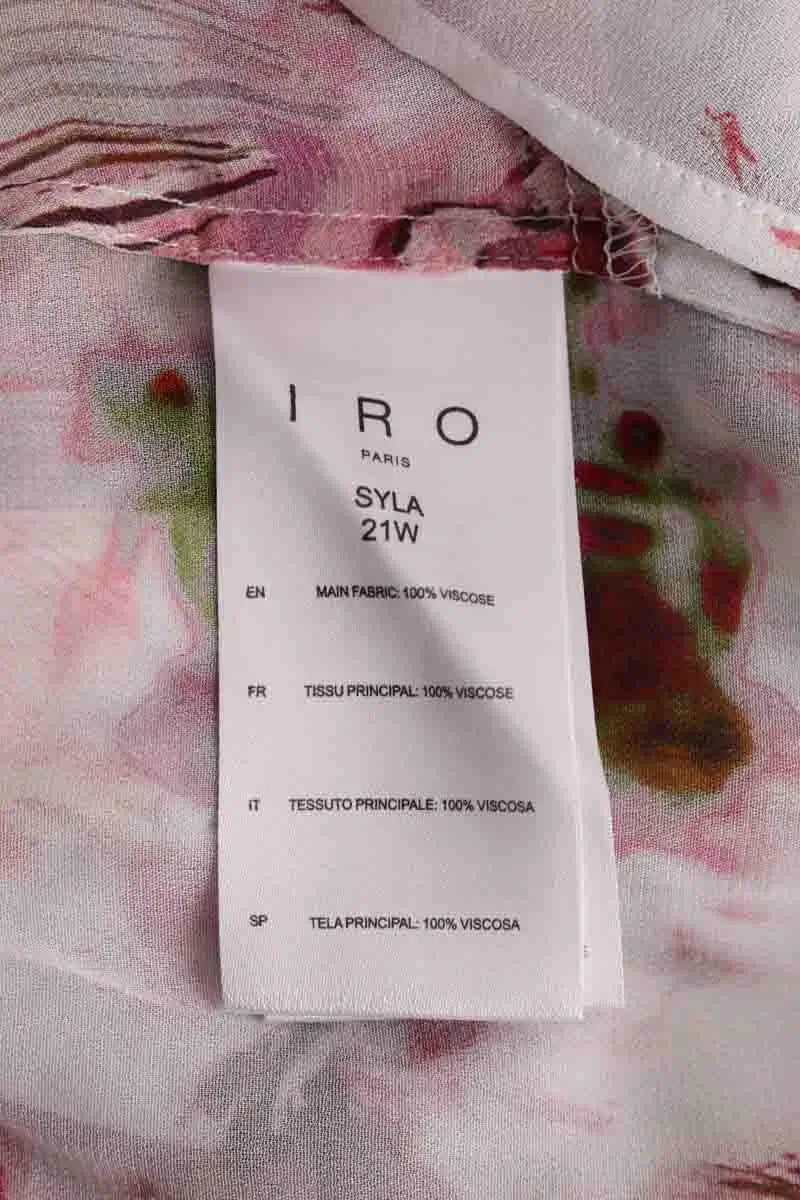 Blouse Iro Rose en Viscose