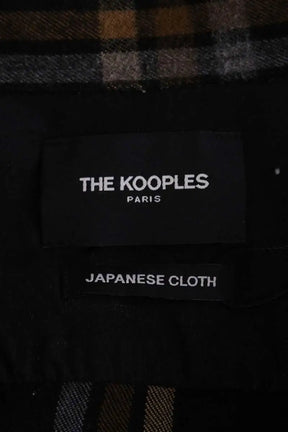Chemise The Kooples Marron en Coton