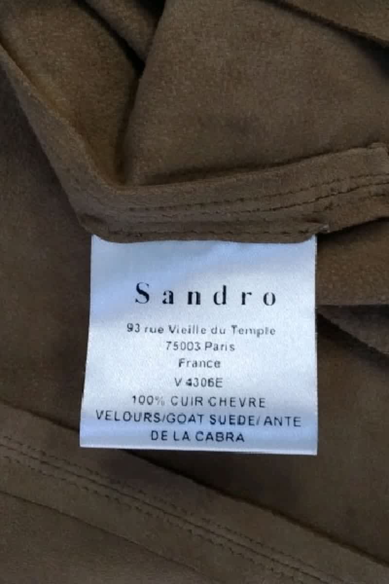 Tops sans manche Sandro  Marron