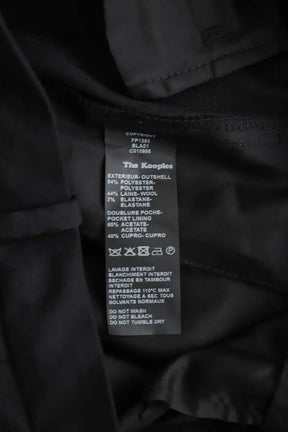 Pantalon droit The Kooples  Noir