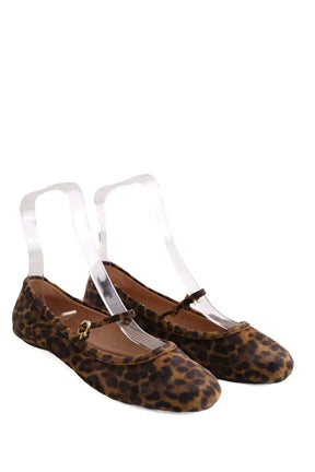 Ballerines Gianvito Rossi Marron en Daim