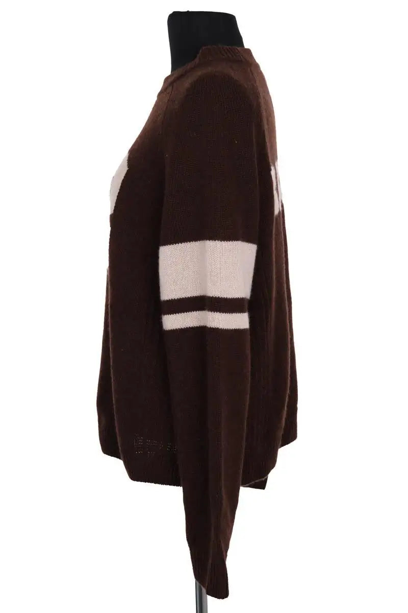 Pull Ba&Sh Marron en Cachemire