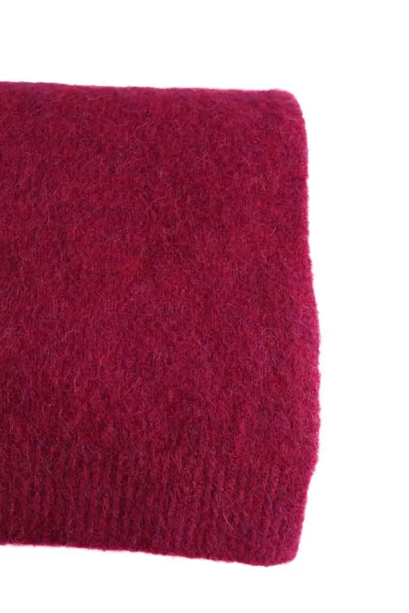 Écharpe Sézane Rose en Laine