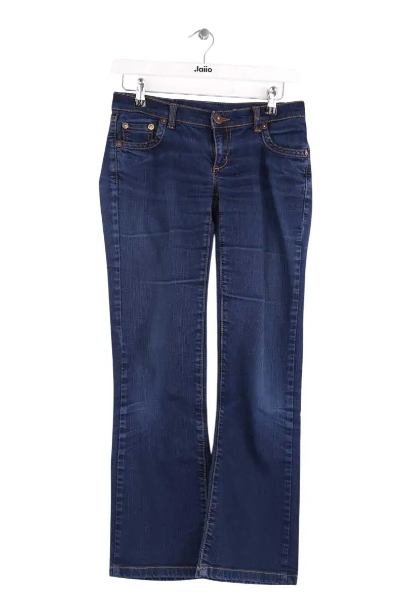 Jean droit Sandro Bleu en Coton, taille M - Seconde Main