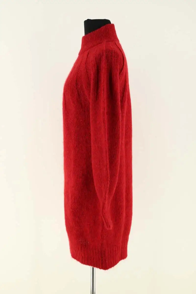 Robe Antik Batik Rouge en Laine