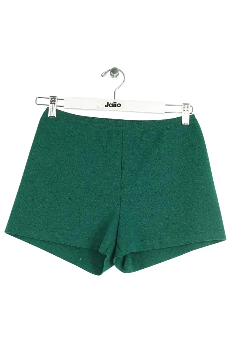 Mini short Agnès B. Vert en Laine, taille S - Seconde Main