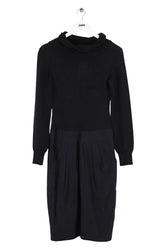 Robe Tara Jarmon Noir en Synthétique, taille L - Seconde Main