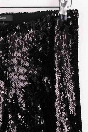 Pantalon Isabel Marant Noir en Synthétique
