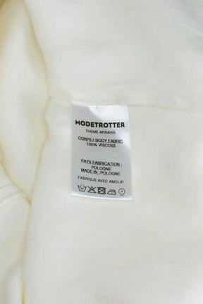 Blouse Modetrotter Ecru en Viscose