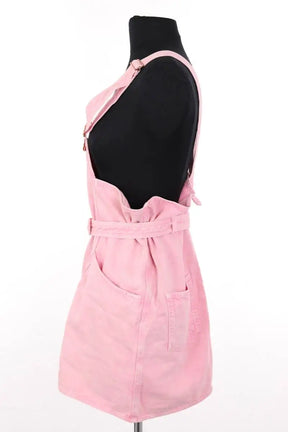 Robe Isabel Marant Dolessa Rose en Coton