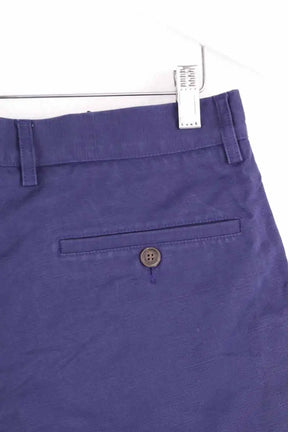 Short Kitsuné Bleu en Coton