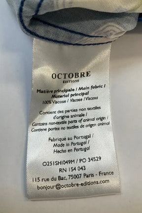 Chemise Octobre Bleu en Viscose