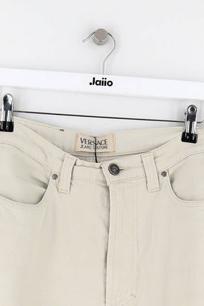Jean droit Versace  Beige