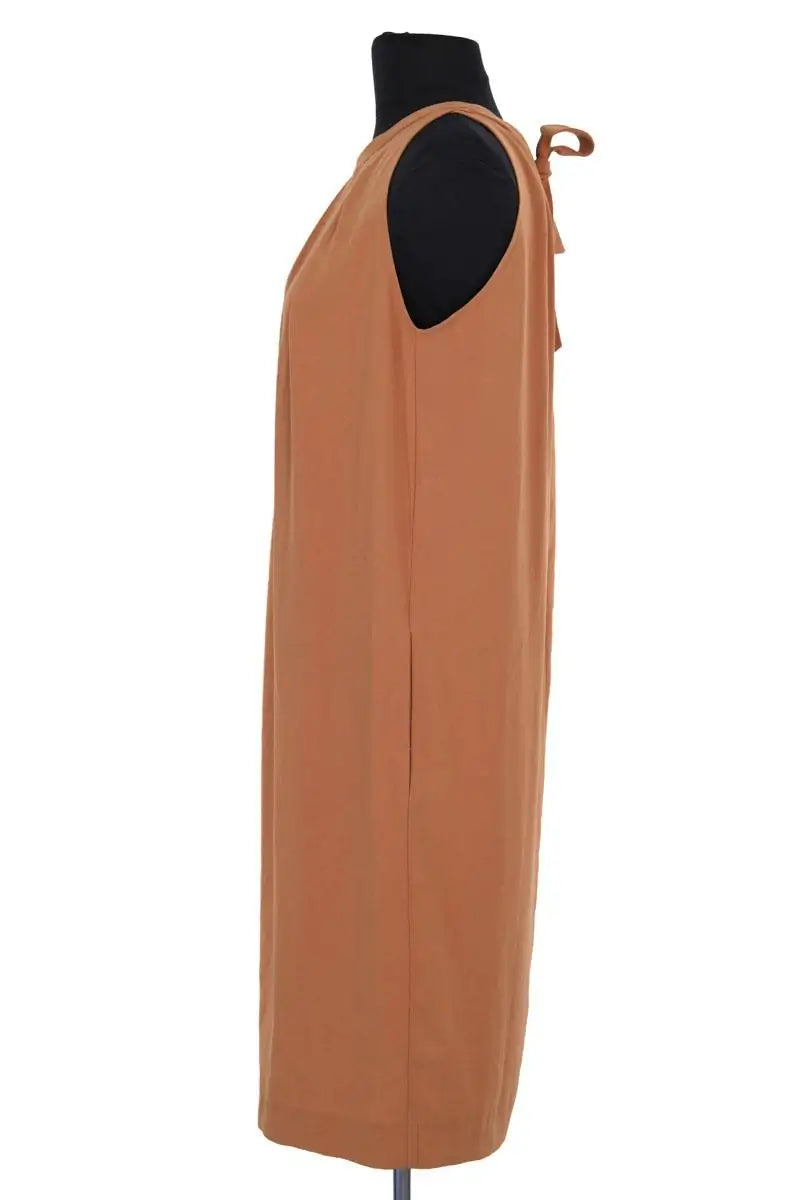 Robe Tara Jarmon Camel en Synthétique