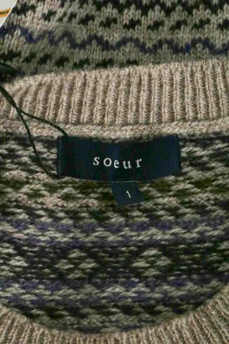 Pull Soeur Beige en Laine