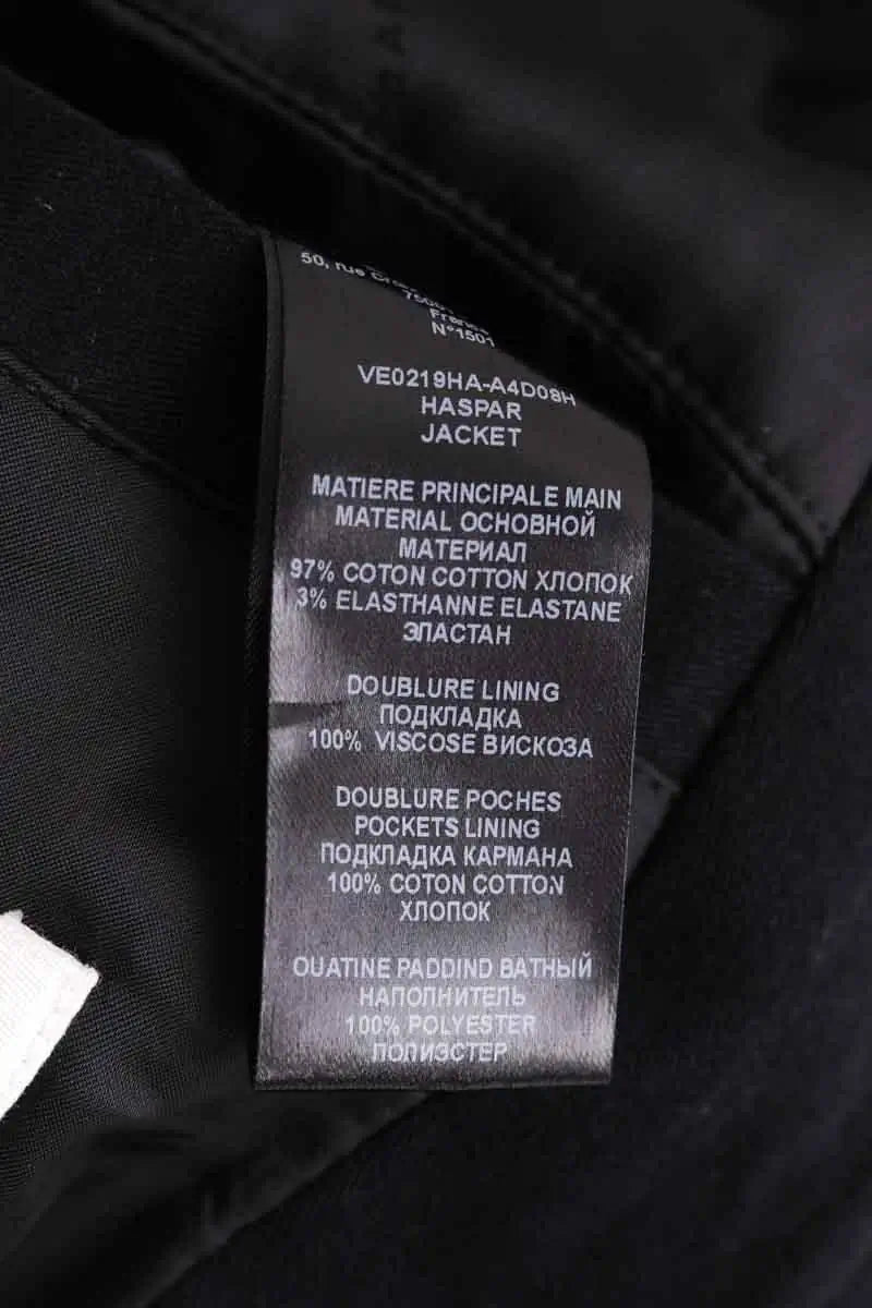 Manteau Isabel Marant Noir en Coton