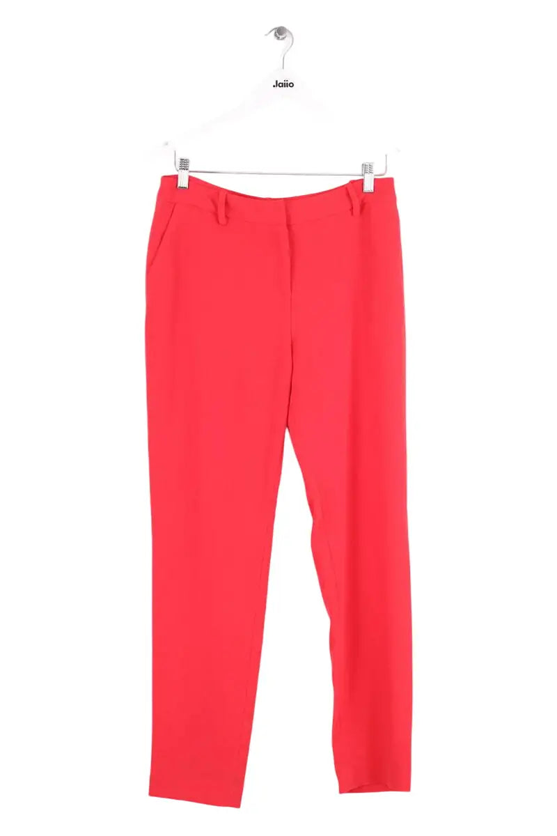 Pantalon droit Maje Rouge en Synthétique, taille M - Seconde Main
