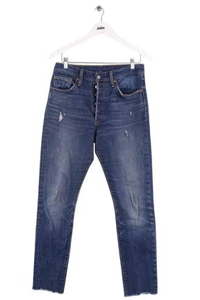 Jean droit Levi's 501 Bleu en Coton, taille M - Seconde Main