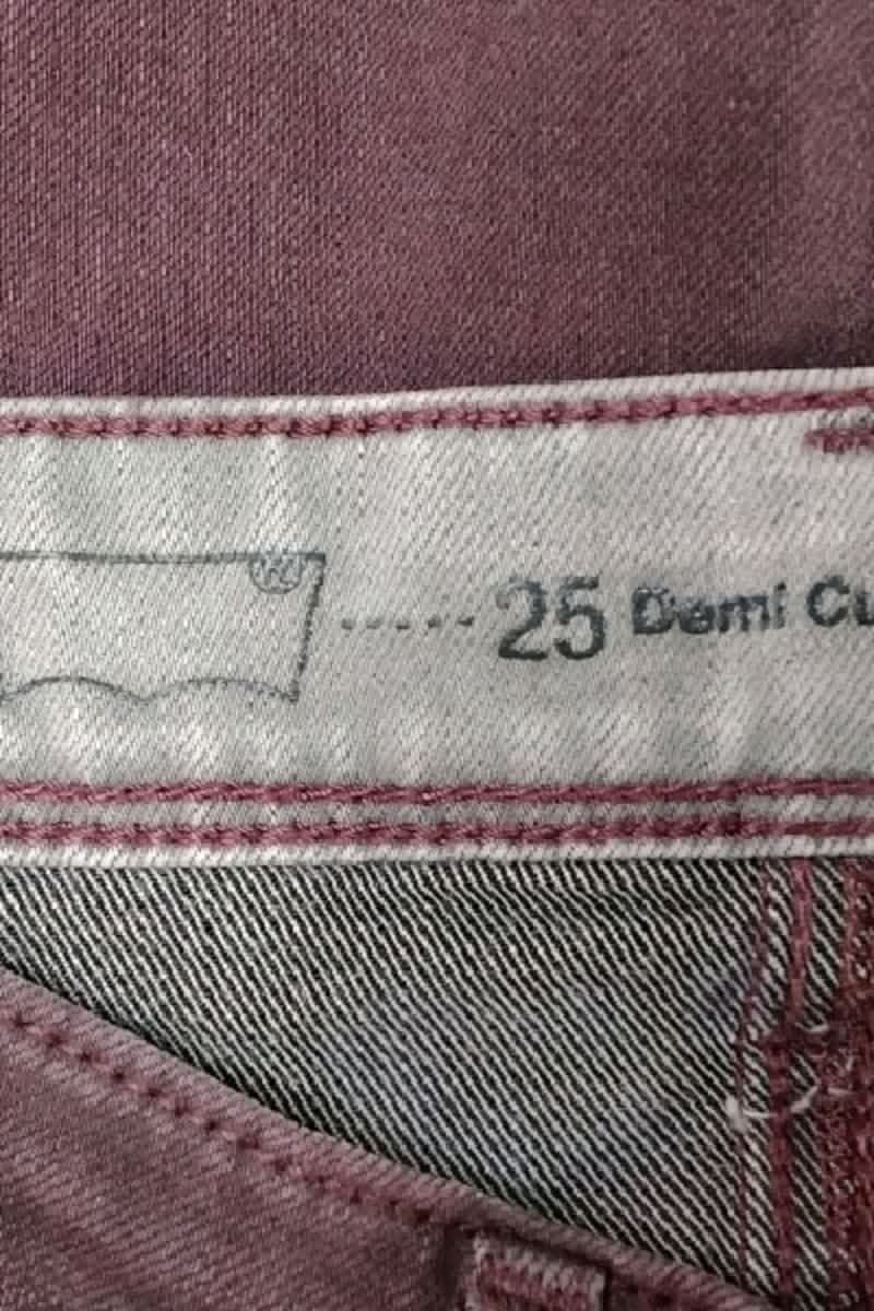 Jean slim Levi's  Bordeaux