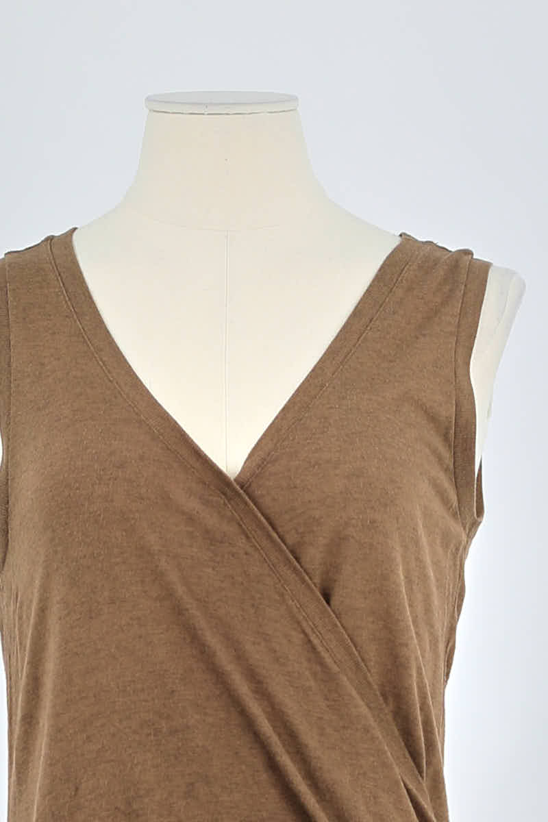 Top sans manche All Saints  Marron
