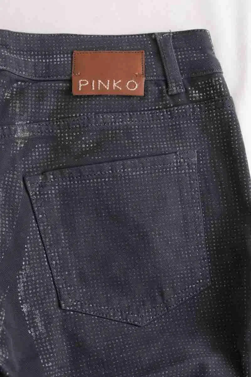Jean slim Pinko Gris en Coton