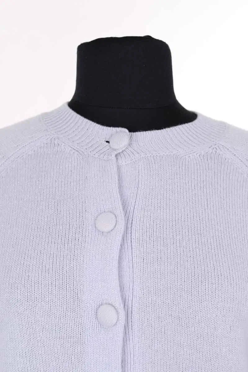 Cardigan Alexandra Golovanoff Bleu en Cachemire