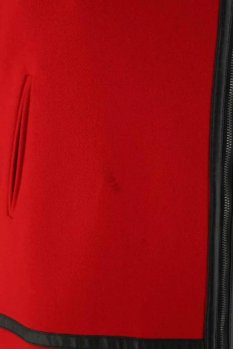 Manteau Gerard Darel Rouge en Laine