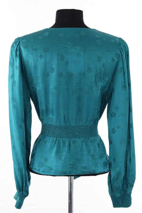 Blouse The Kooples Bleu en Viscose