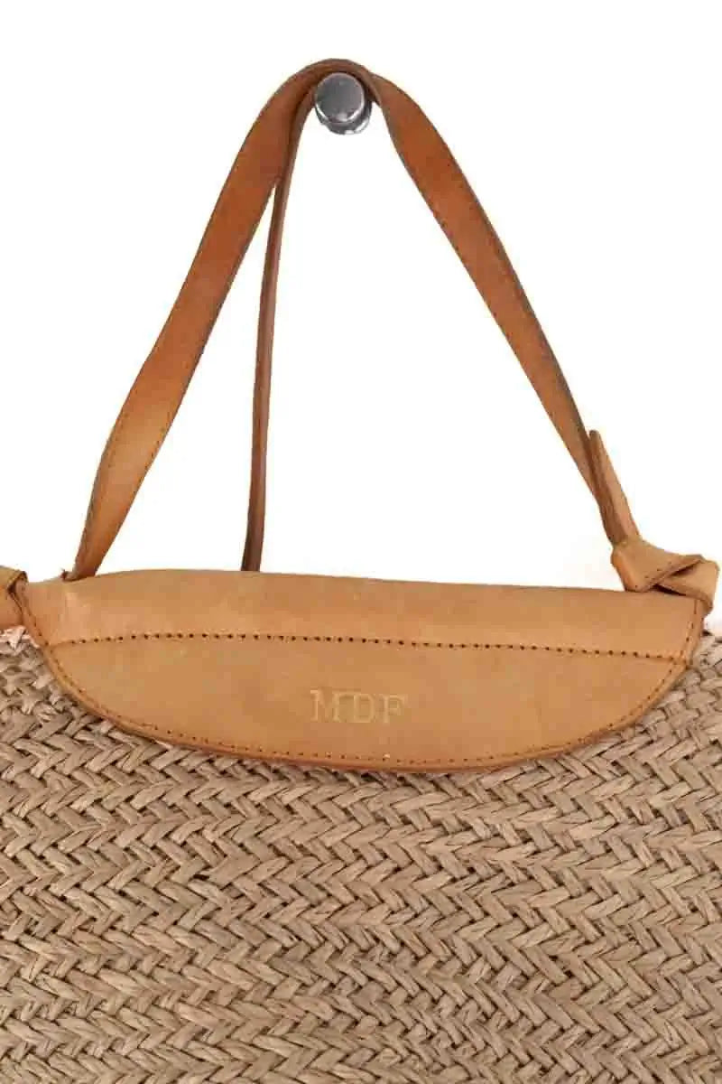 Cabas Maison 123 Beige en Osier