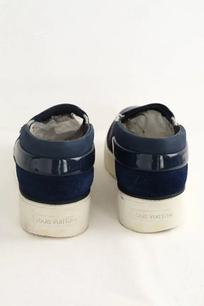 Baskets Louis Vuitton  Bleu
