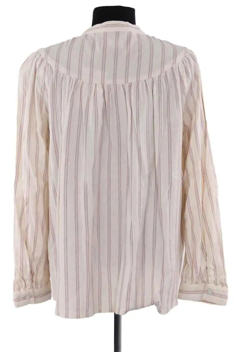 Blouse Des Petits Hauts Beige en Coton