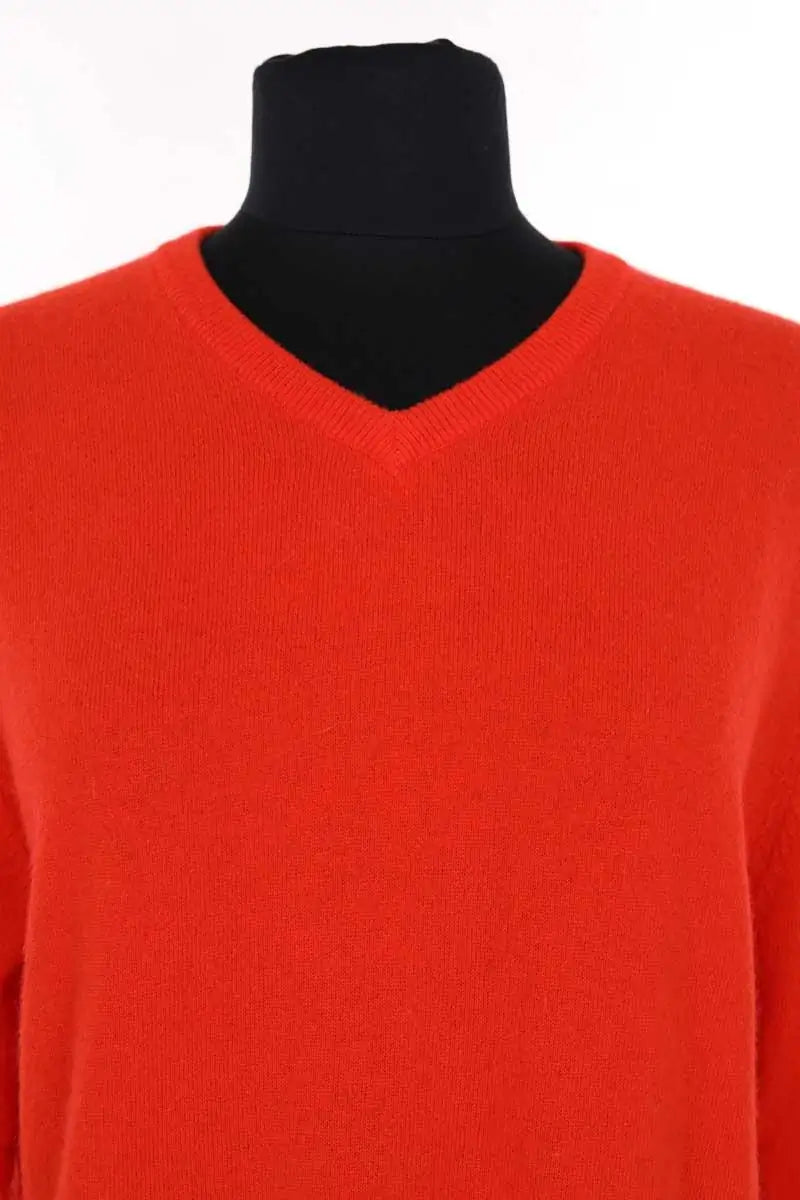 Pull From Future Orange en Cachemire