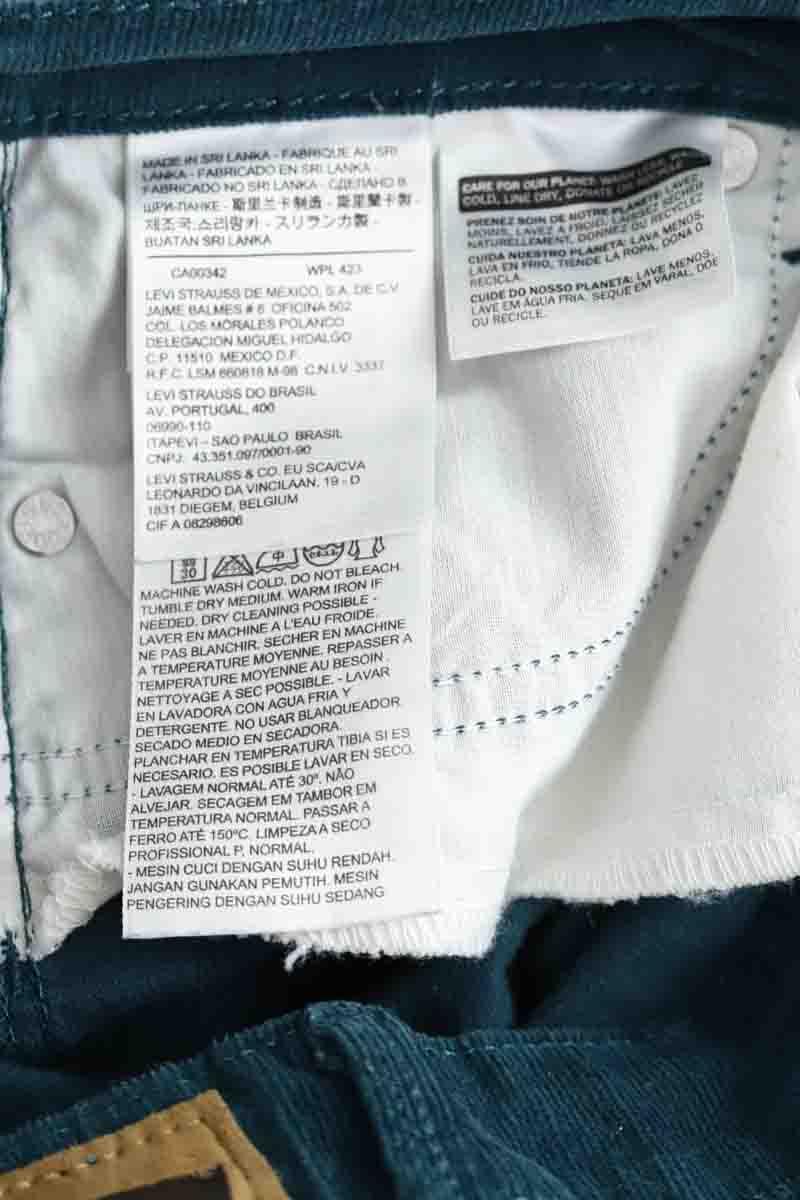 Droit Levi's  Bleu
