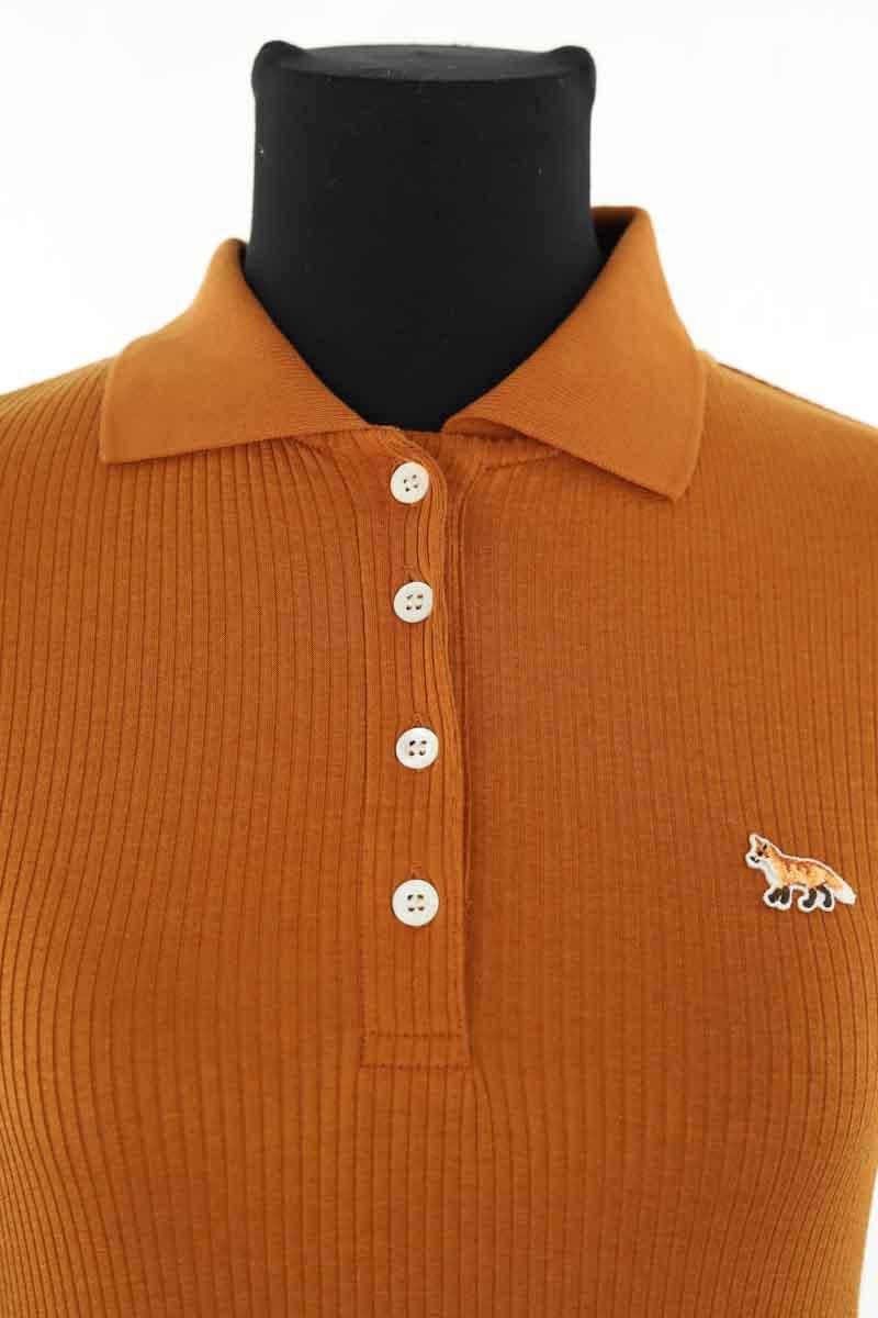 Mi-longueur Kitsuné  Marron