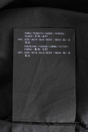Robe Saint Laurent Noir en Soie