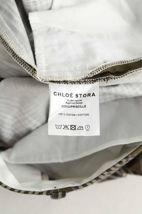 Droit Chloé Stora  Kaki