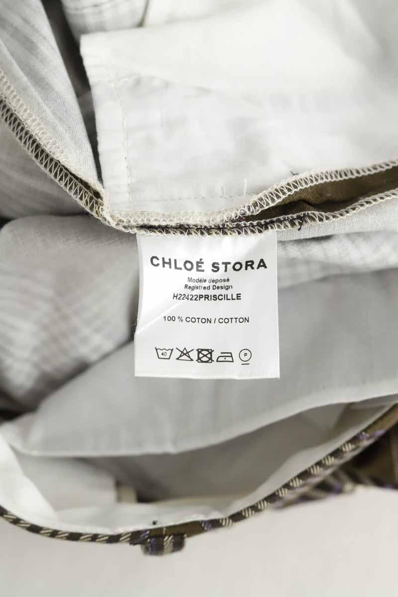 Droit Chloé Stora  Kaki