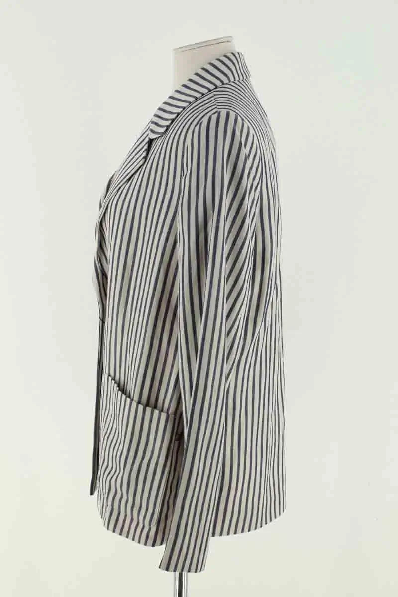 Blazer Tommy Hilfiger Blanc en Synthétique
