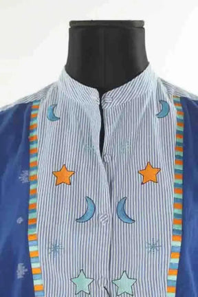 Robe Monoki Bleu en Coton