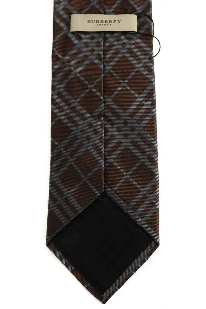 Cravate Burberry  Marron
