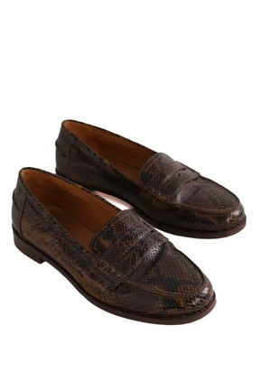 Mocassins Sézane Marron en Cuir