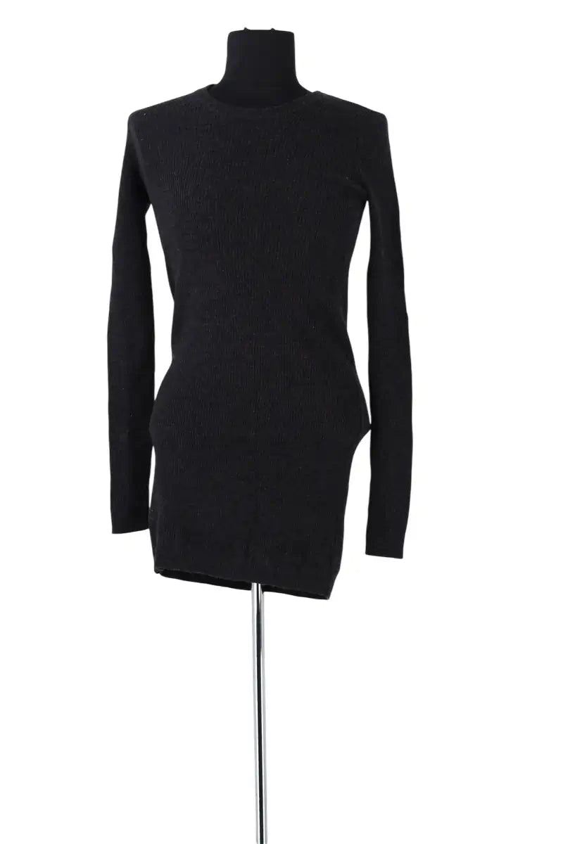 Robe Iro Anthracite en Laine, taille XS - Seconde Main